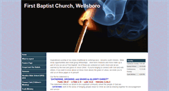 Desktop Screenshot of firstbaptistwellsboro.com